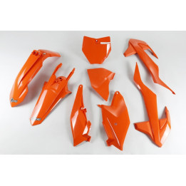 Kit plastique UFO orange KTM SX85 | Oxmoto