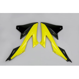 Ouïes de radiateur UFO couleur origine 2018 Suzuki RM-Z450