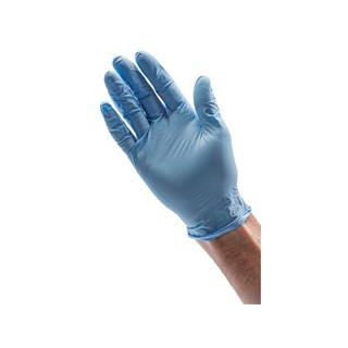 Gants de protection Draper nitrile bleu (10 pièces) | Oxmoto