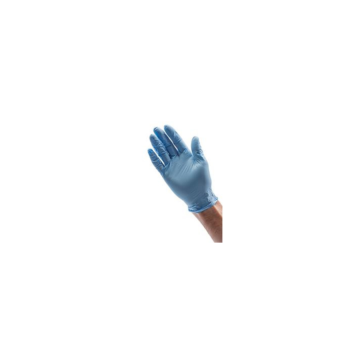 Gants de protection Draper nitrile bleu (10 pièces) | Oxmoto