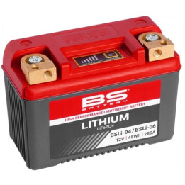 Batterie BS BATTERY Lithium-Ion - BSLI-04/06 | Oxmoto