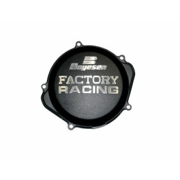 Couvercle de carter d'embrayage Boyesen Factory Racing noir KTM EXC450/500