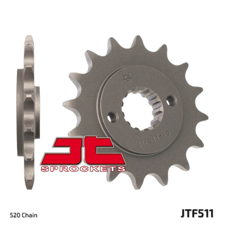 Pignon jt sprockets acier standard 511 - 520 - 15 dents