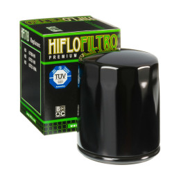 Filtre à huile Hiflofiltro Noir brillant - HF171B | Oxmoto