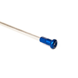 Jeu de têtes de rayons HAAN WHEELS - bleu 16 001/5 | Oxmoto