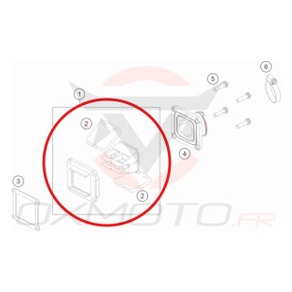 Boite à clapet origine ktm/gasgas 85cc | Oxmoto