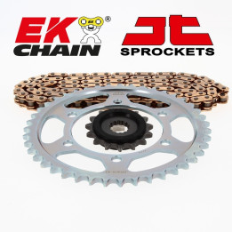 Kit chaîne EK/JT 520M3 12/50 - couronne ultra-light
