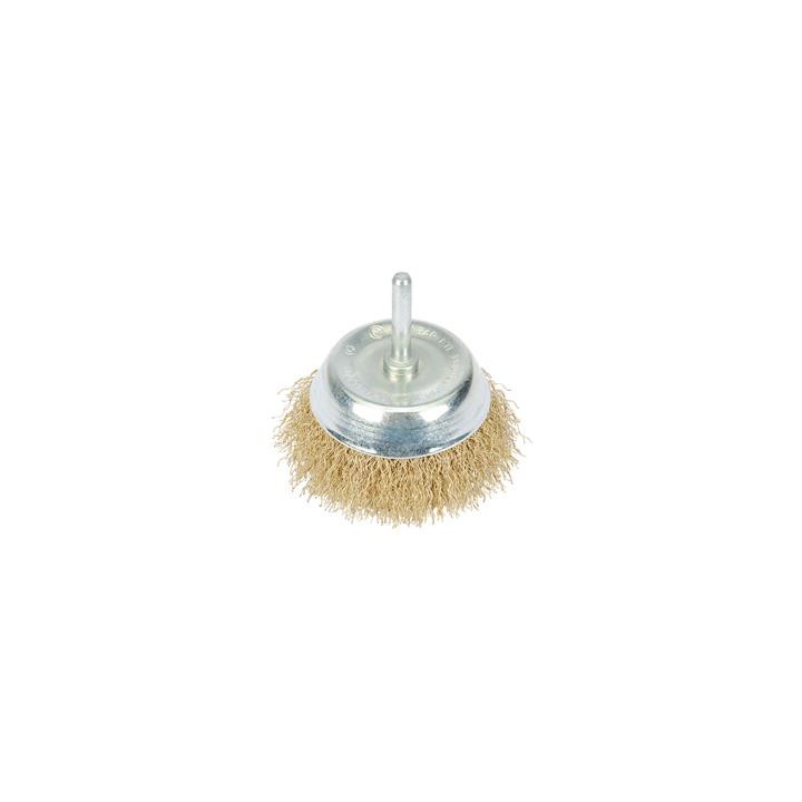 Brosse métallique cuvette à tige Draper Ø50mm | Oxmoto