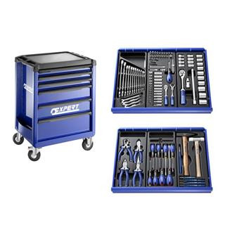 Servante équipée Expert 123 outils | Oxmoto