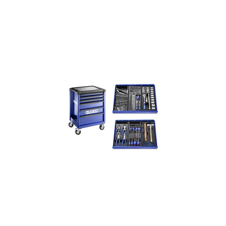 Servante équipée Expert 123 outils | Oxmoto