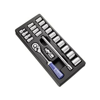 Module d'outils Expert douilles et cliquet 1/2'' - plateau plastique