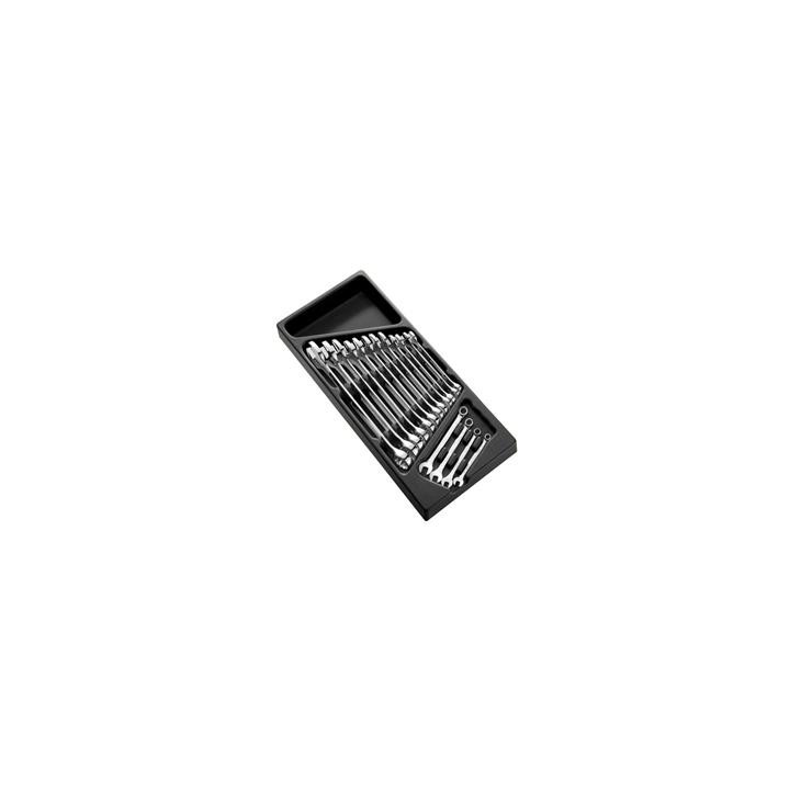 Module d'outils Expert 16 clés mixtes 6 à 24mm - plateau plastique
