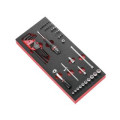 Module d'outils FACOM douilles/cliquet 1/4" - plateau mousse