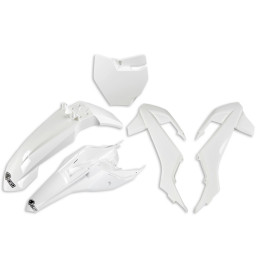 Kit plastiques UFO blanc KTM SX | Oxmoto