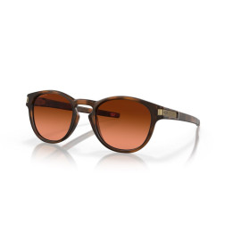 Lunettes de soleil Oakley Latch Verres Prizm Brown Gradient - Monture Matte Brown Tortoise