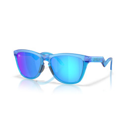 Lunettes de soleil Oakley Frogskins™ Hybrid Fabio Quartararo Signature Series Matte Acid Blue - verres Prizm Sapphire