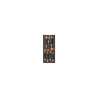 Plateau thermoformé souple Beta série m m240 7 chasse-goupilles