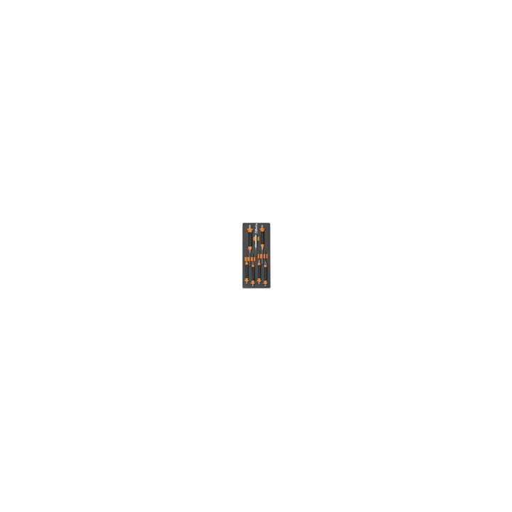 Plateau thermoformé souple Beta série m m240 7 chasse-goupilles