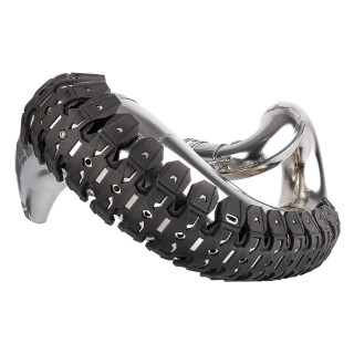 Protection d'echappement Polisport Armadillo noir | Oxmoto