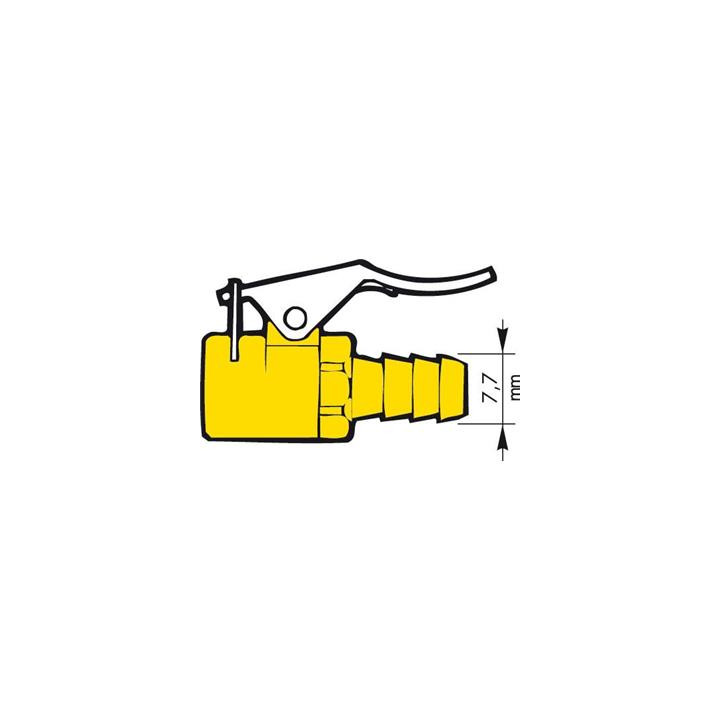 Raccord de gonflage Provac valve type Schrader | Oxmoto