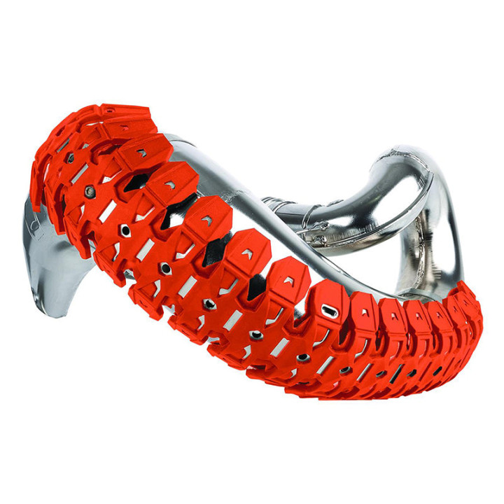 Protection d'echappement Polisport Armadillo orange | Oxmoto