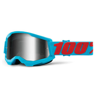 Lunettes 100% strata 2 summit - écran iridium | Oxmoto