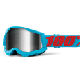 Lunettes 100% strata 2 summit - écran iridium | Oxmoto