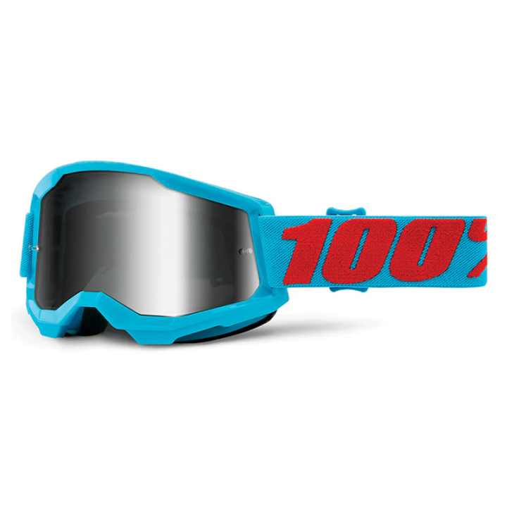 Lunettes 100% strata 2 summit - écran iridium | Oxmoto