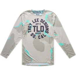 Maillot TROY LEE DESIGNS GP Pro Air - Camo Aqua Desert