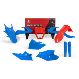 Kit plastique Racetech Vintage bleu/orange édition limitée KTM