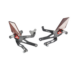 Commandes reculées réglables Lightech Racing - sélection inversée FTRDU012R