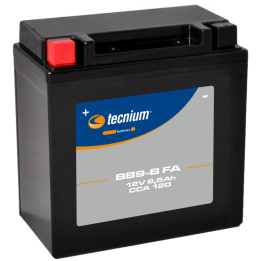 Batterie Tecnium sans entretien activé usine - BB9-B