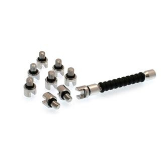 Coffret clé à rayons Bihr universelle 9 embouts | Oxmoto