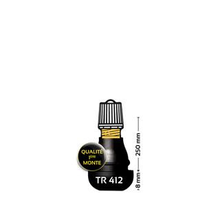 Valves droites caoutchoutées Bihr TR412 - 100% pièces