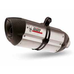 Silencieux MIVV Suono inox casquette carbone Honda CB500F