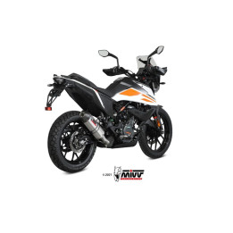 Silencieux MIVV Oval - KTM 390 Adventure KT.024.L4C | Oxmoto