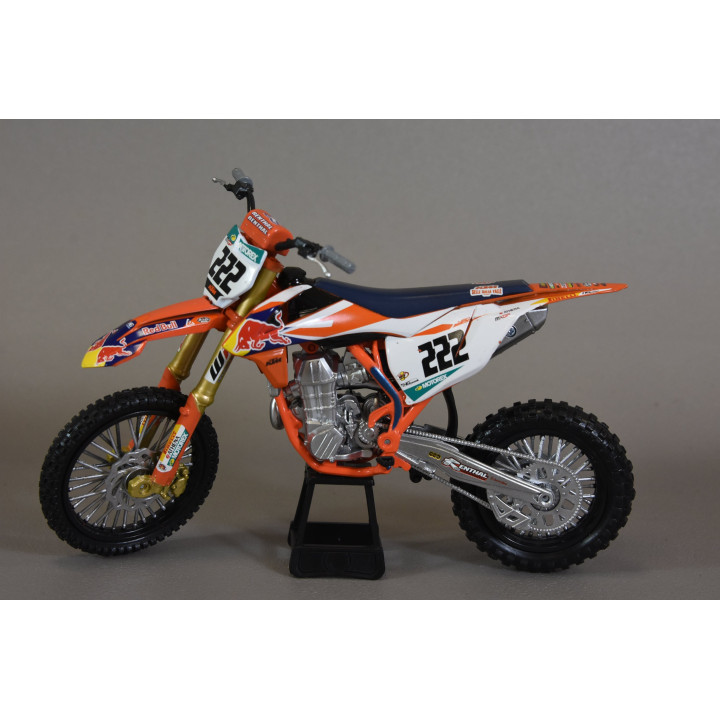 Maquette KTM 450 sx-f cairoli échelle 1/10 | Oxmoto