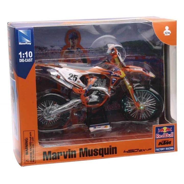 Maquette KTM 450 sx-f musquin échelle 1/10 | Oxmoto