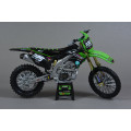 Maquette Kawasaki 250 kx-f moreau échelle 1/12 | Oxmoto