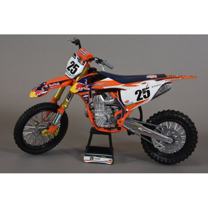 Maquette KTM 450 sx-f musquin échelle 1/10 | Oxmoto