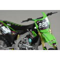 Maquette Kawasaki 250 kx-f moreau échelle 1/12 | Oxmoto