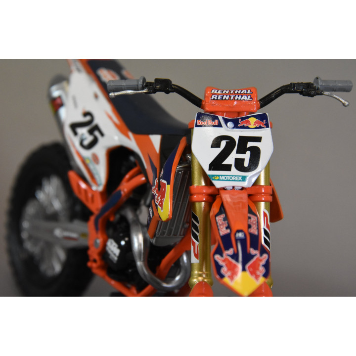 Maquette KTM 450 sx-f musquin échelle 1/10 | Oxmoto
