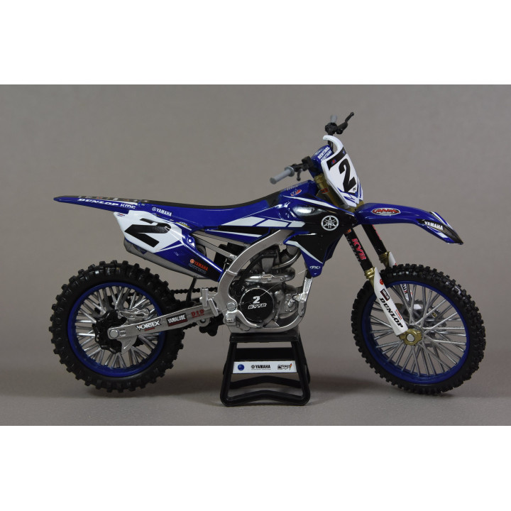 Maquette Yamaha 450 yz-f webb échelle 1/12 | Oxmoto