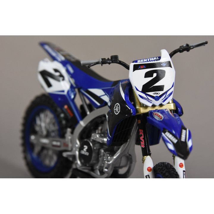 Maquette Yamaha 450 yz-f webb échelle 1/12 | Oxmoto