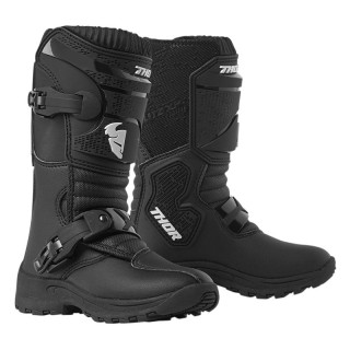 Bottes Thor blitz xp mini enfant noir 2025 | Oxmoto