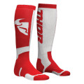 Chaussettes Thor mx enfant rouge/blanc 2021 | Oxmoto
