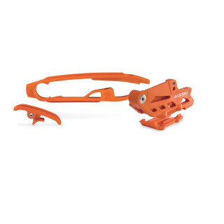 Guide chaine + patin de chaine Acerbis KTM sxf12 | Oxmoto