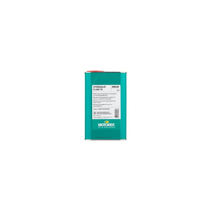 Huile minérale Motorex Hydraulic Fluid 75 - 1L | Oxmoto