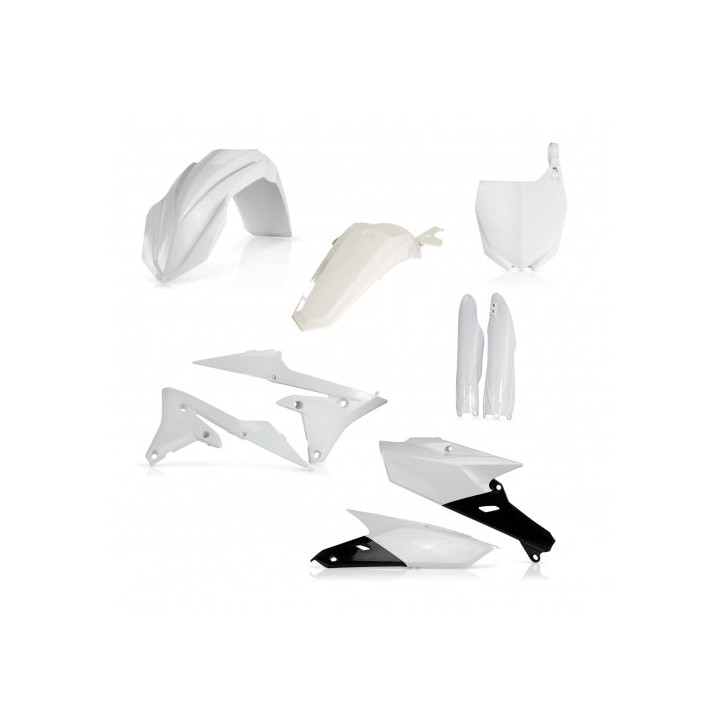 Kit plastiques complet yzf 250/450 2014 blanc | Oxmoto