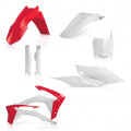Kit plastiques complet Honda crf 13/17 rouge/blanc | Oxmoto